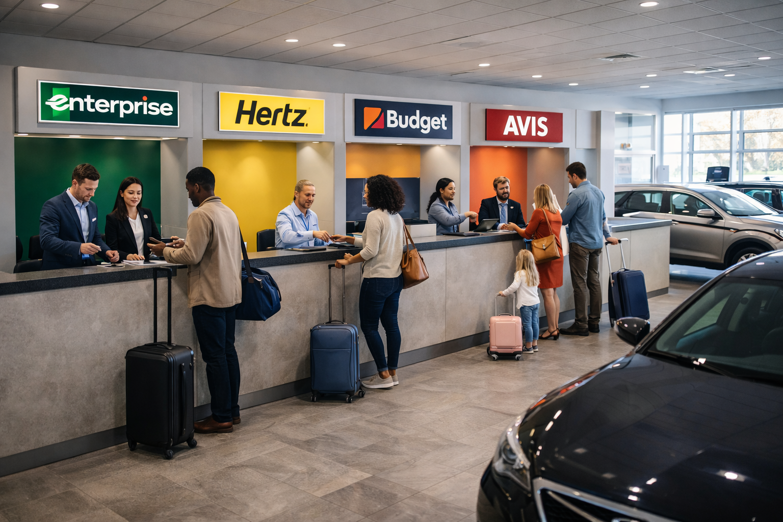 Car Rental - تأجير السيارات